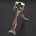 Factory Best Selling Product A4 Glitter Mermaid Series Active Eyelash Curler With Comb Chuck Eye Lashes Eyelash Curler - Image 2