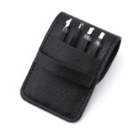 R&D Supported Most Sold Stainless Steel Tweezers Multicolor Four-piece Set Plus Storage Bag Tweezers Sets Beauty Tools Tweezers - Image 2