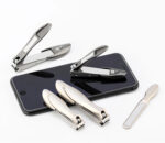 OEM Accepted Top Sellers Gift Box Nail Clipper Supplier Two-piece Stainless Steel Nail Clipper Silver Nail Clipper - Image 2